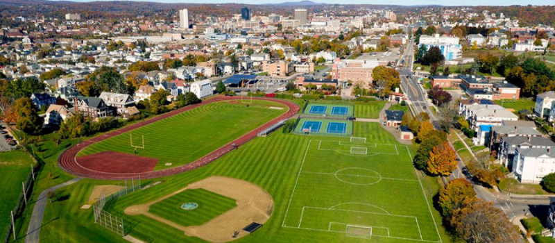 Worcester academy athletic fields facility